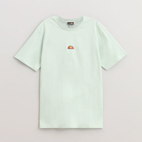 Onega Logo Print T-Shirt in Cotton with Short Sleeves - Ellesse - Modalova