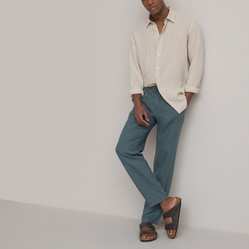 Linen Straight Trousers, Length 30.5" - LA REDOUTE COLLECTIONS - Modalova