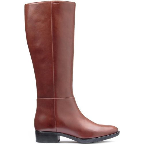 Felicity Knee-High Boots in Leather - Geox - Modalova