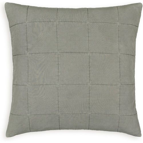 Sparrow Checked 100% Washed Cotton Pillowcase - LA REDOUTE INTERIEURS - Modalova