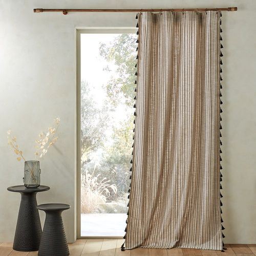 Hamaca Embroidered PomPom 100% Cotton Curtain - AM.PM - Modalova