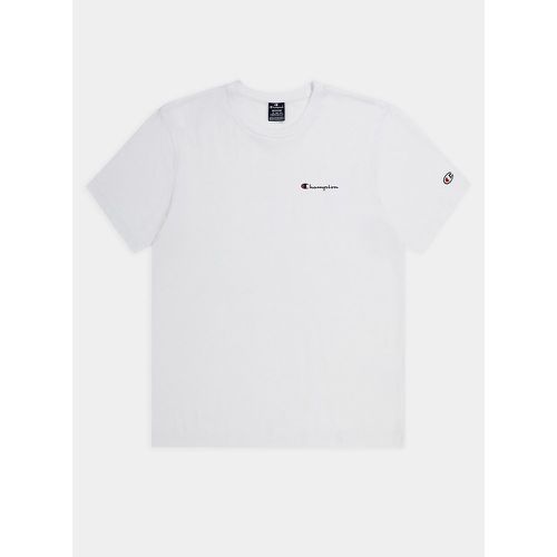 Logo Print Cotton T-Shirt with Short Sleeves - Champion - Modalova