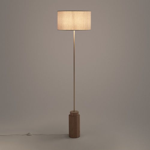 Idna Oak, Metal & Linen Floor Lamp - LA REDOUTE INTERIEURS - Modalova