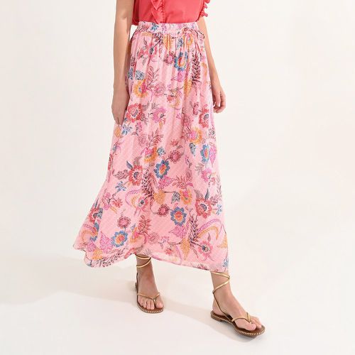 Floral Cotton Midaxi Skirt - MOLLY BRACKEN - Modalova