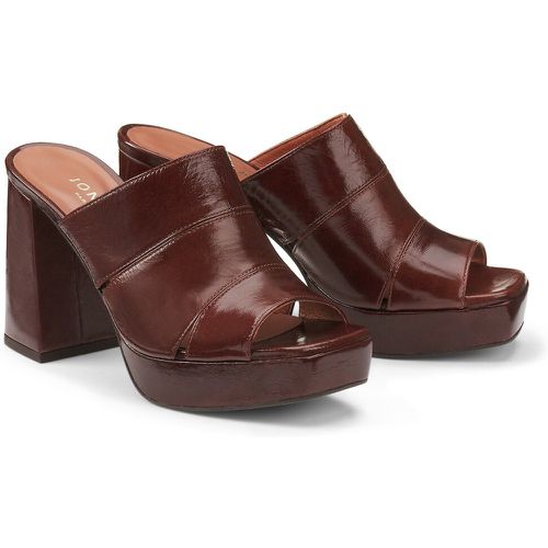 Vagabond Leather Platform Mules with Heel - JONAK - Modalova