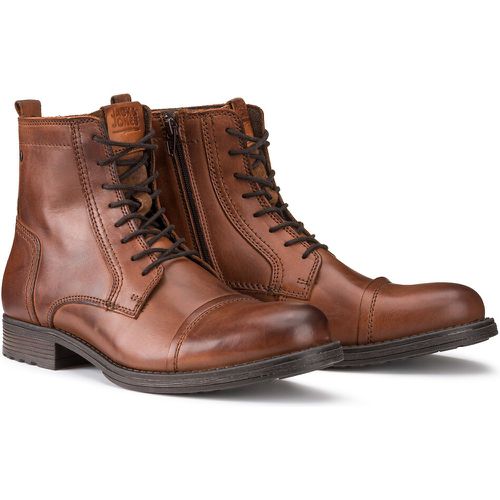 Jfwrussel Leather Ankle Boots - jack & jones - Modalova