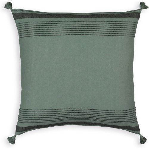 Doni Striped Tassel 100% Cotton Pillowcase - LA REDOUTE INTERIEURS - Modalova