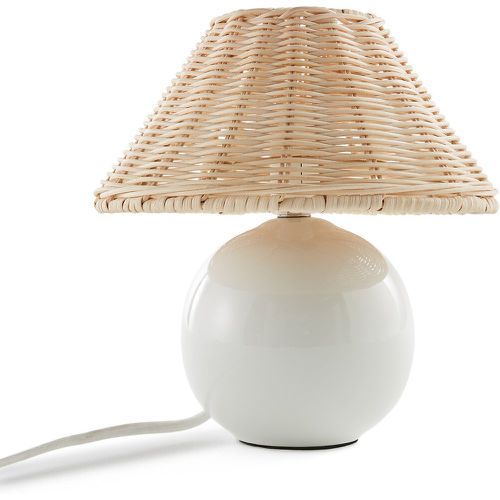 Alios Ceramic & Rattan Table Lamp - LA REDOUTE INTERIEURS - Modalova