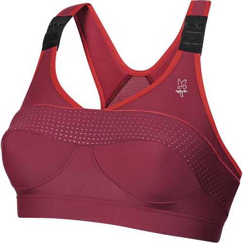 Eazip sports bra with extreme support, black, Thuasne Sport