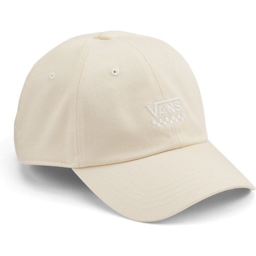 Court Side Curved Bill Cap with Embroidered Logo in Cotton - Vans - Modalova