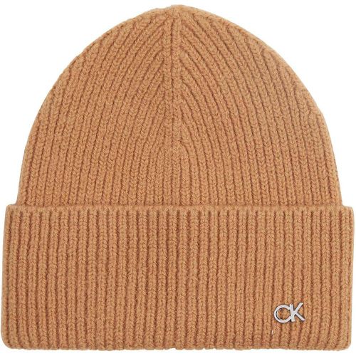 Unisex Cuffed Beanie in Wool/Cashmere - Calvin Klein - Modalova