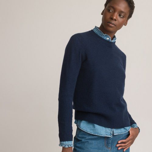 Recycled Cashmere Jumper with Crew Neck - LA REDOUTE COLLECTIONS - Modalova
