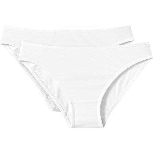Pack of 2 Plain Knickers in Cotton - LA REDOUTE COLLECTIONS - Modalova