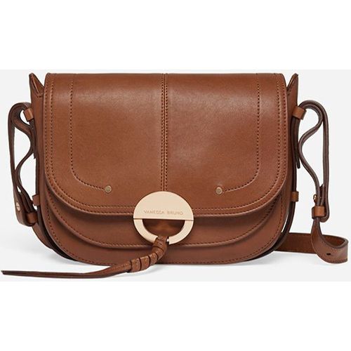 Othilia Leather Flap Bag - VANESSA BRUNO - Modalova