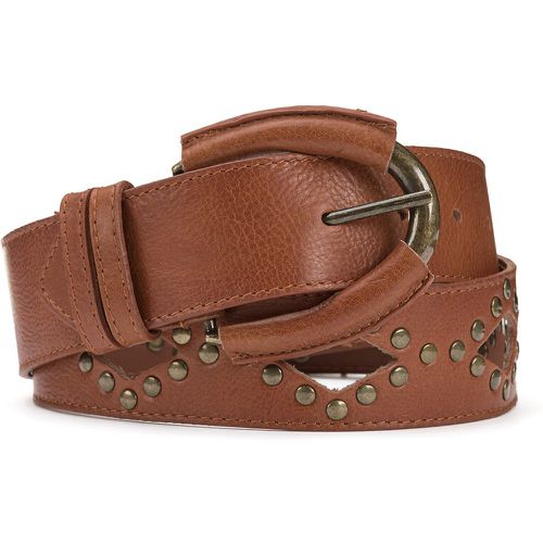 Venita Leather Belt - Pieces - Modalova
