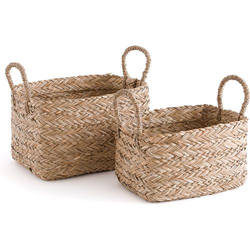 Set of 2 Erbi Woven Straw Baskets - LA REDOUTE INTERIEURS - Modalova