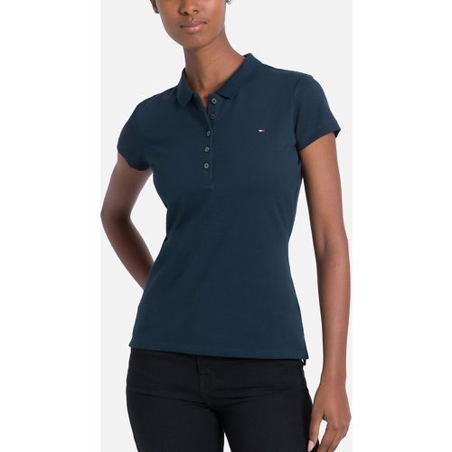 Cotton Polo Shirt with Short Sleeves - Tommy Hilfiger - Modalova