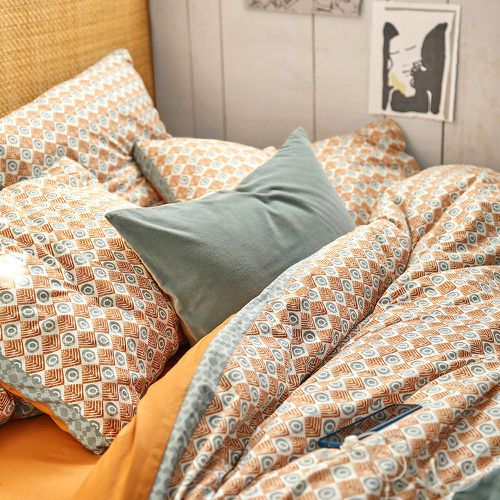 Pessoa Art Deco 100% Cotton Duvet Cover - LA REDOUTE INTERIEURS - Modalova