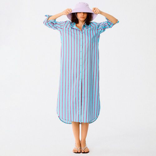 Cotton Voile Shirt Dress in Striped Print - LA REDOUTE COLLECTIONS - Modalova