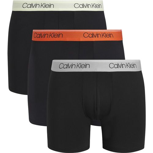 Pack of 3 Long Hipsters - Calvin Klein Underwear - Modalova