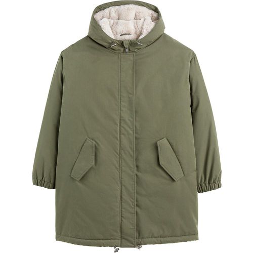 Hooded Mid-Length Parka in Cotton Mix - LA REDOUTE COLLECTIONS - Modalova