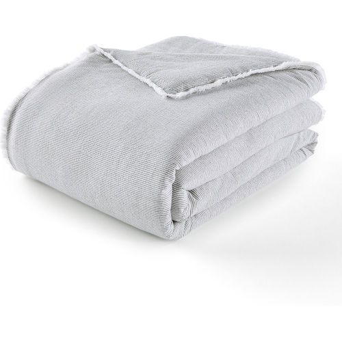 Celtina Quilted Cotton Linen Bedspread - LA REDOUTE INTERIEURS - Modalova