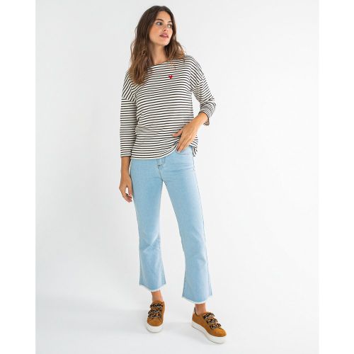 Flared Mid Rise Jeans - ICODE - Modalova