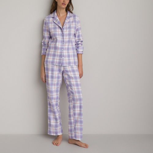 Checked Cotton Flannelette Pyjamas - LA REDOUTE COLLECTIONS - Modalova