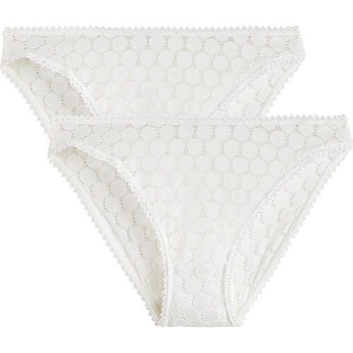 Pack of 2 Meylo Knickers in Lace - LA REDOUTE COLLECTIONS - Modalova