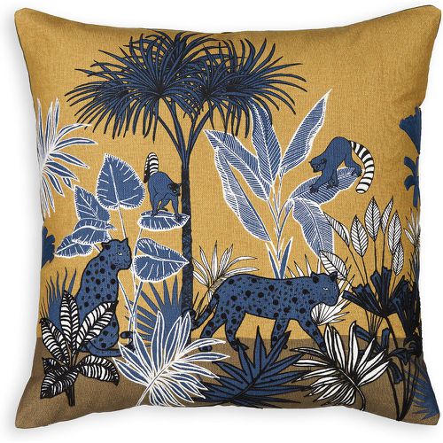 Malacca 45 x 45cm Embroidered Jungle 100% Cotton Cushion Cover - LA REDOUTE INTERIEURS - Modalova