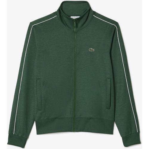 Embroidered Logo Track Top with High Neck - Lacoste - Modalova