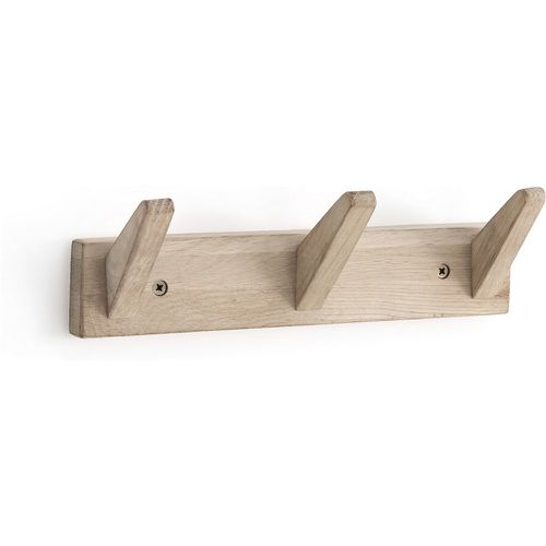 Compo Oak Wall Coat Rack with 3 Hooks - LA REDOUTE INTERIEURS - Modalova