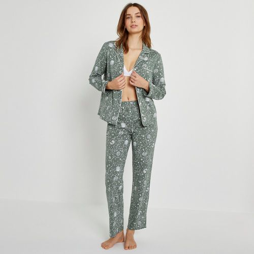 Printed Cotton Jersey Pyjamas - LA REDOUTE COLLECTIONS - Modalova