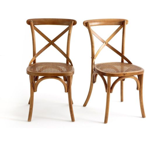 Set of 2 Cedak Wood Chairs - LA REDOUTE INTERIEURS - Modalova