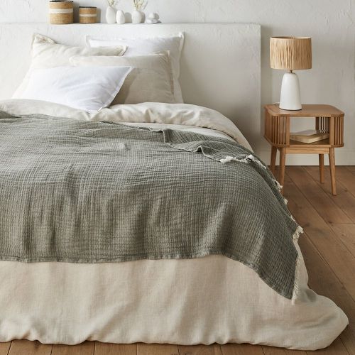 Taiga Wool & Cotton Muslin Bedspread - LA REDOUTE INTERIEURS - Modalova