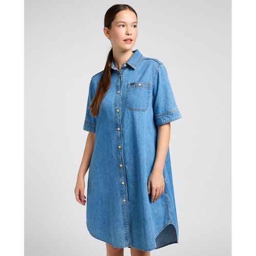 Denim Mini Shirt Dress - Lee - Modalova