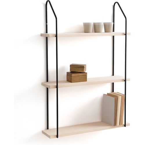 Vinto 65cm Long Pine & Metal Triple Wall Shelf - LA REDOUTE INTERIEURS - Modalova