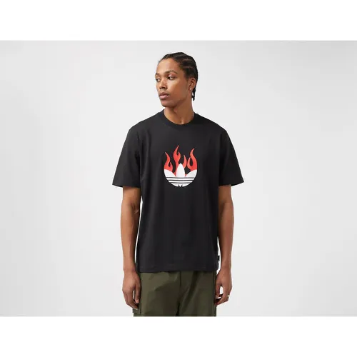 Adidas Camiseta Flames Logo, Black - Adidas - Modalova