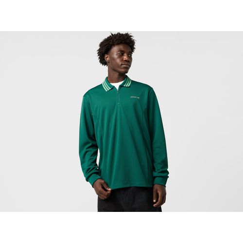 Quarter Zip Long Sleeve Polo Shirt - adidas Originals - Modalova
