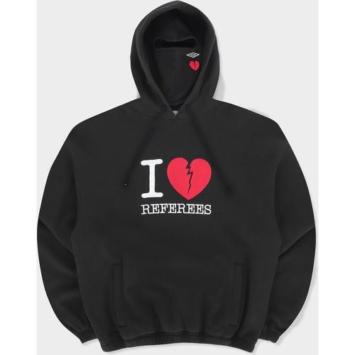 I Love Referees Masked Hoodie - Umbro - Modalova