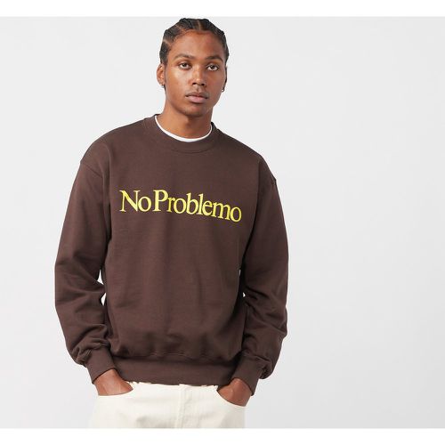 Crew Neck Sweatshirt - No Problemo - Modalova