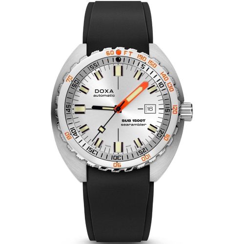 Watch SUB 1500T Searambler Rubber - Doxa - Modalova