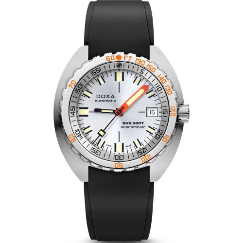 Watch SUB 300T Searambler Rubber - Doxa - Modalova