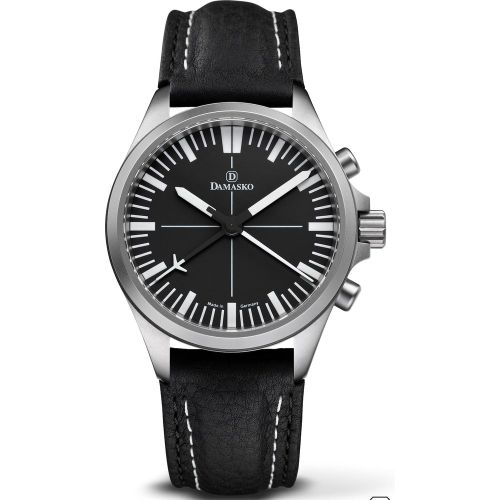 Watch DC 70 Leather With Double Stitch Pin Buckle - Damasko - Modalova