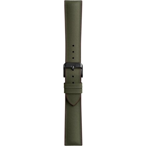 Strap Arne Green-Brown Rubber PVD 22mm - Damasko - Modalova