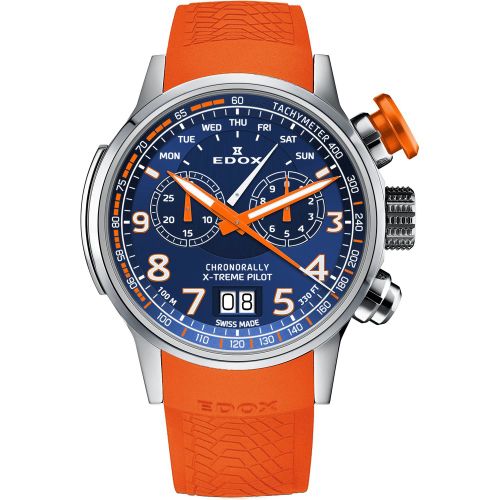 Watch Chronorally Quartz Chronograph Titanium - Edox - Modalova