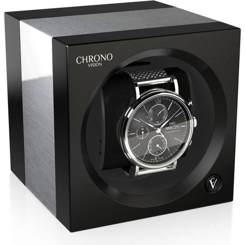 One Watch Winder Bluetooth Aluminium Black Silk - Chronovision - Modalova