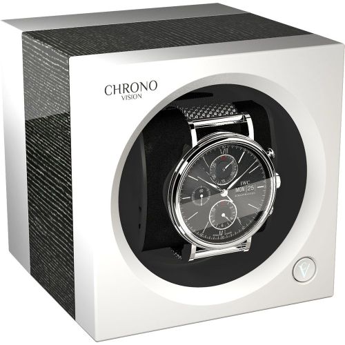 One Watch Winder Bluetooth Argento High Gloss White Silk - Chronovision - Modalova