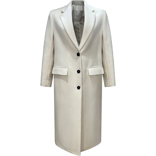 Cappotto monopetto lana e cashmere - JUCCA - Modalova