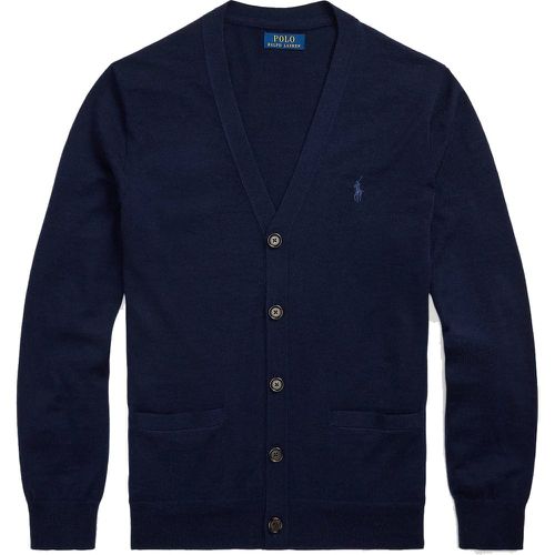 Cardigan in lana lavabile Slim-Fit - Polo Ralph Lauren - Modalova